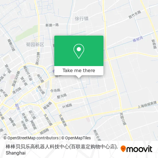 棒棒贝贝乐高机器人科技中心(百联嘉定购物中心店) map