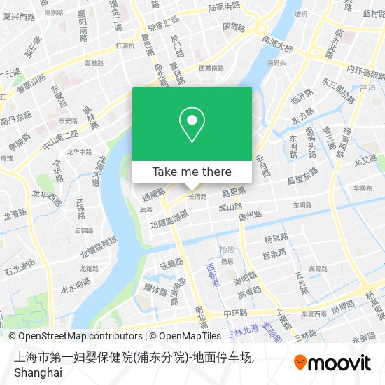 上海市第一妇婴保健院(浦东分院)-地面停车场 map