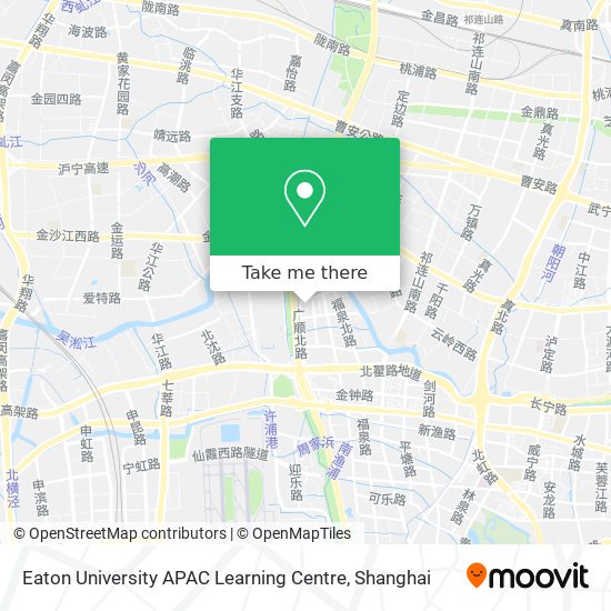 Eaton University APAC Learning Centre map