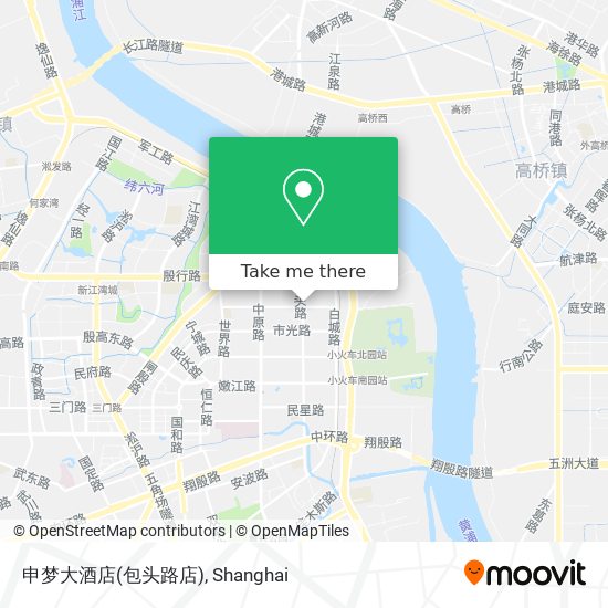 申梦大酒店(包头路店) map