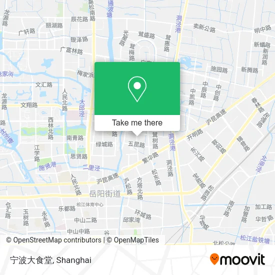 宁波大食堂 map