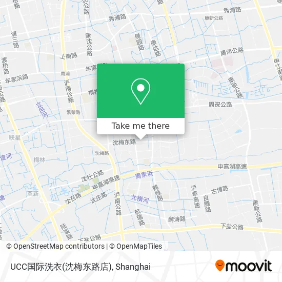UCC国际洗衣(沈梅东路店) map