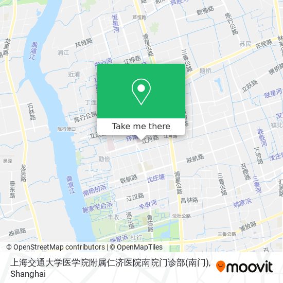 上海交通大学医学院附属仁济医院南院门诊部(南门) map