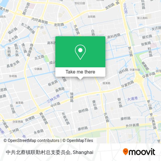 中共北蔡镇联勤村总支委员会 map