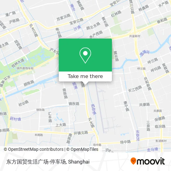 东方国贸生活广场-停车场 map
