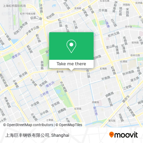 上海巨丰钢铁有限公司 map