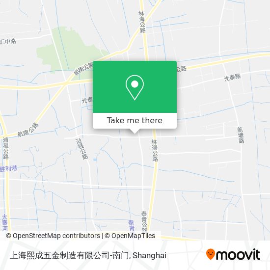 上海熙成五金制造有限公司-南门 map