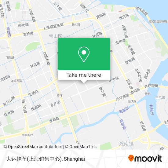 大运挂车(上海销售中心) map