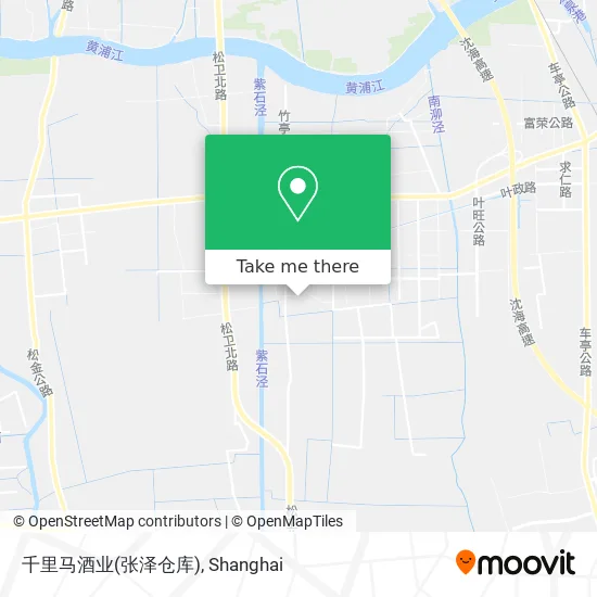 千里马酒业(张泽仓库) map