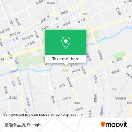 浩瀚食品店 map