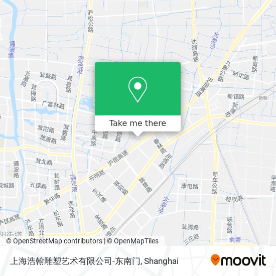上海浩翰雕塑艺术有限公司-东南门 map