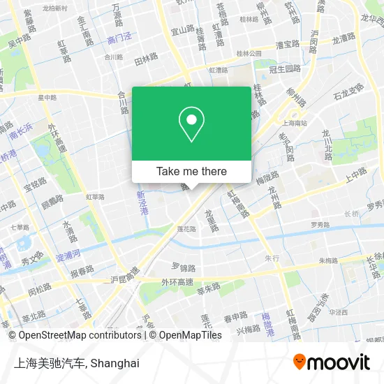 上海美驰汽车 map