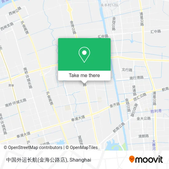 中国外运长航(金海公路店) map