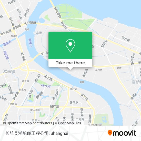 长航吴淞船舶工程公司 map