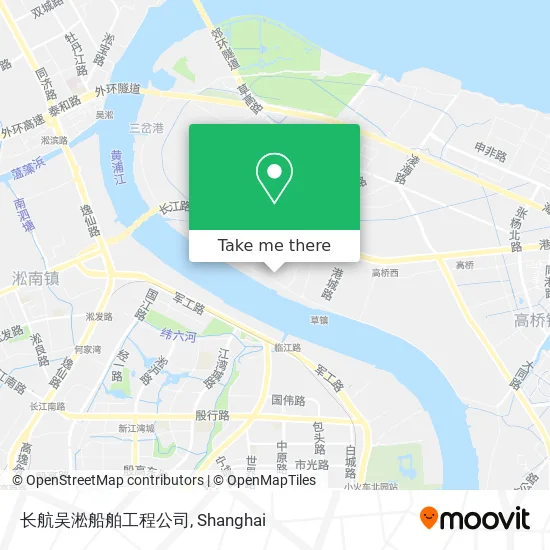 长航吴淞船舶工程公司 map