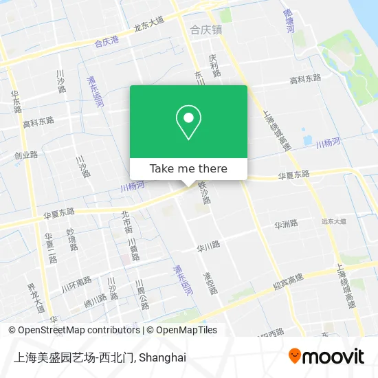 上海美盛园艺场-西北门 map