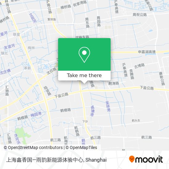 上海鑫香国—雨韵新能源体验中心 map