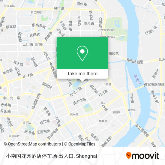 小南国花园酒店停车场-出入口 map