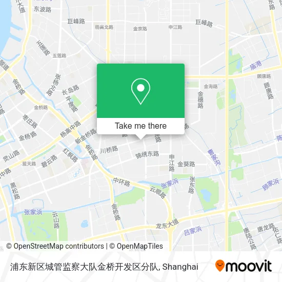 浦东新区城管监察大队金桥开发区分队 map