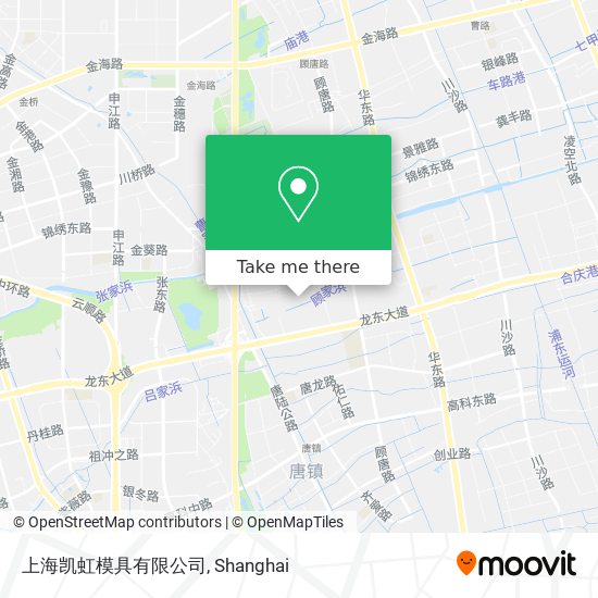 上海凯虹模具有限公司 map