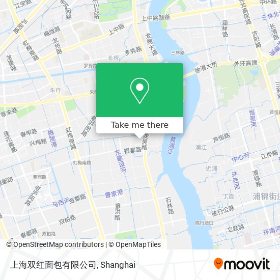 上海双红面包有限公司 map