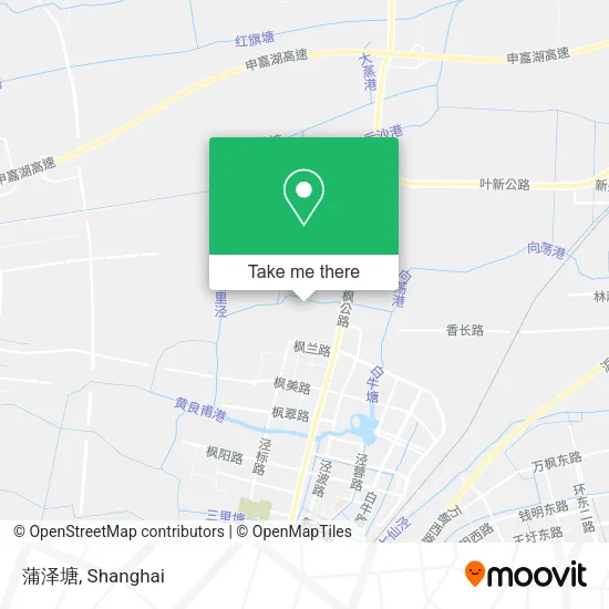 蒲泽塘 map