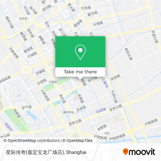 星际传奇(嘉定宝龙广场店) map
