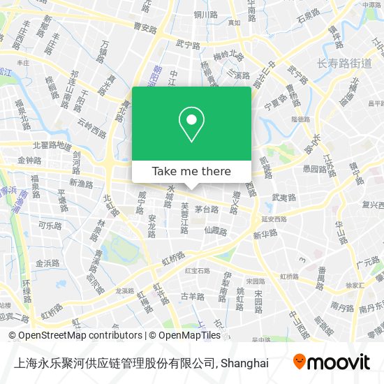 上海永乐聚河供应链管理股份有限公司 map