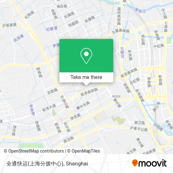 全通快运(上海分拨中心) map