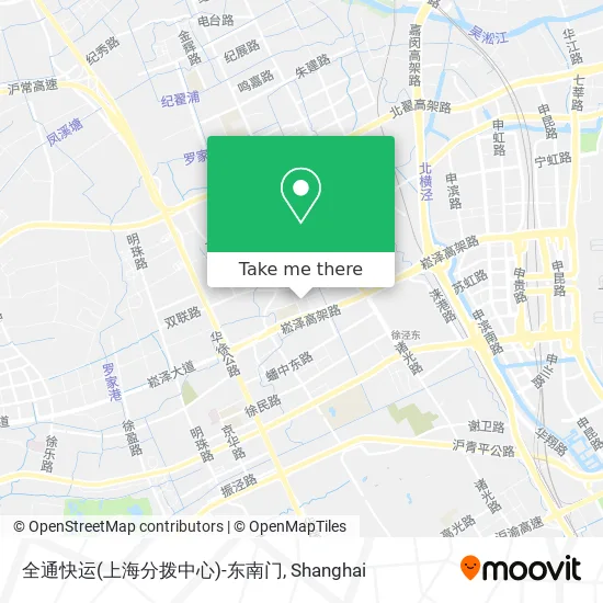 全通快运(上海分拨中心)-东南门 map