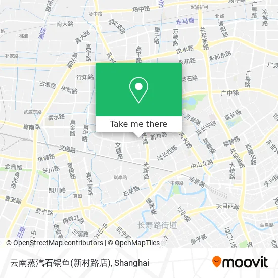 云南蒸汽石锅鱼(新村路店) map