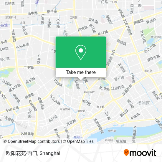 欧阳花苑-西门 map