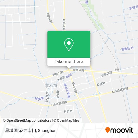 星城国际-西南门 map