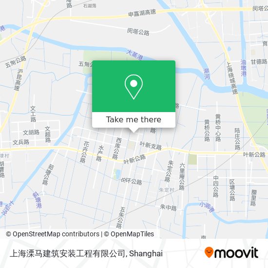 上海溧马建筑安装工程有限公司 map