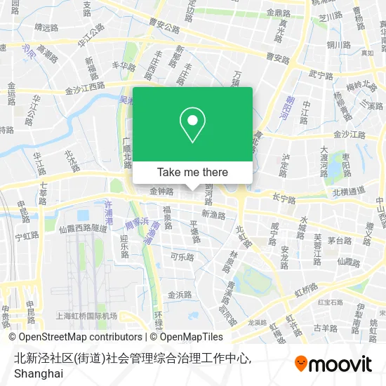 北新泾社区(街道)社会管理综合治理工作中心 map