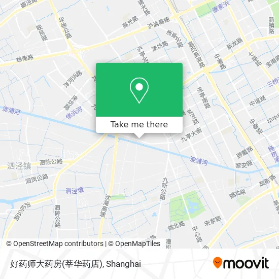 好药师大药房(莘华药店) map