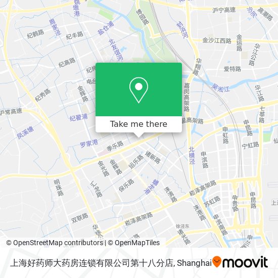 上海好药师大药房连锁有限公司第十八分店 map