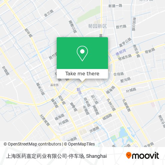 上海医药嘉定药业有限公司-停车场 map