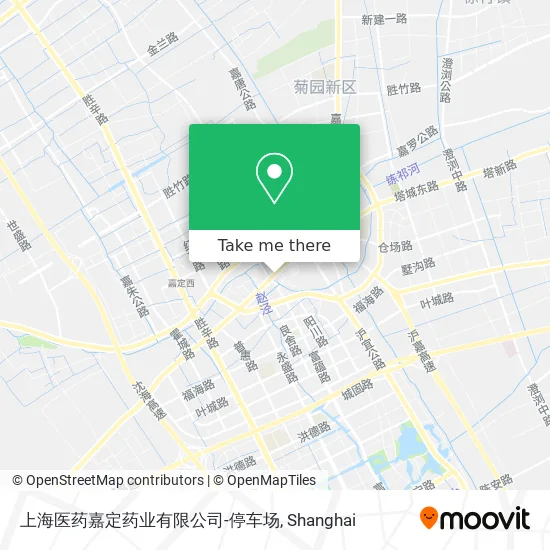 上海医药嘉定药业有限公司-停车场 map