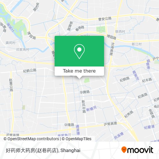 好药师大药房(赵巷药店) map