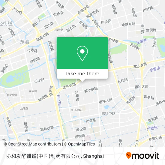 协和发酵麒麟(中国)制药有限公司 map