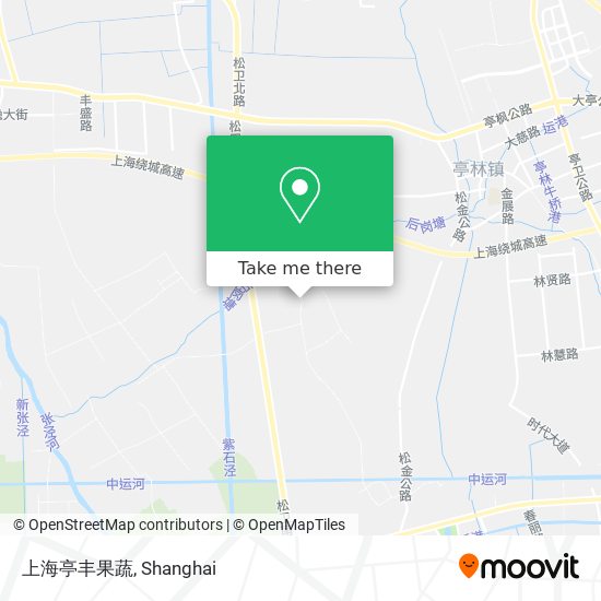 上海亭丰果蔬 map