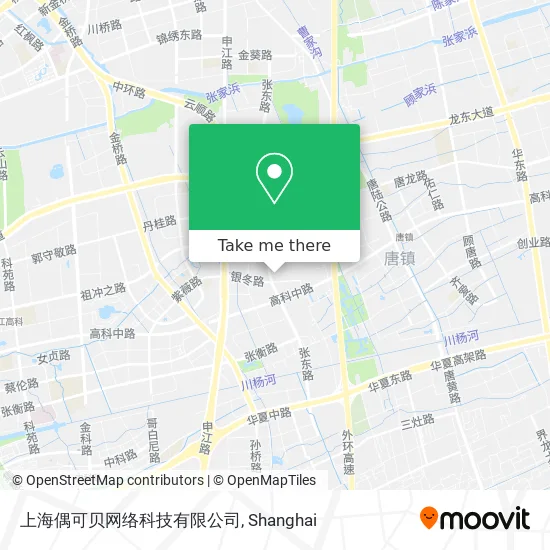 上海偶可贝网络科技有限公司 map