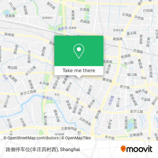 路侧停车位(丰庄四村西) map