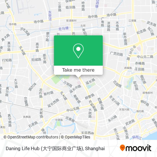 Daning Life Hub (大宁国际商业广场) map