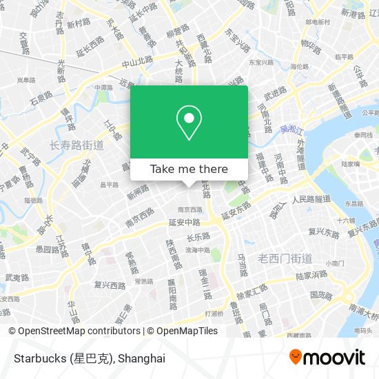 Starbucks (星巴克) map