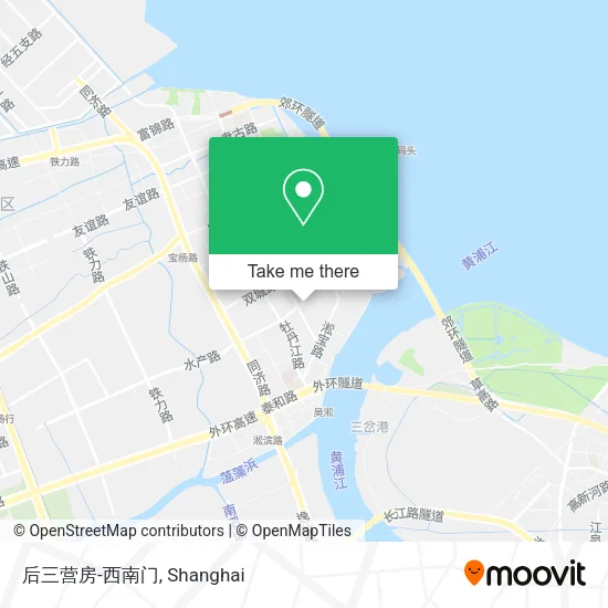 后三营房-西南门 map