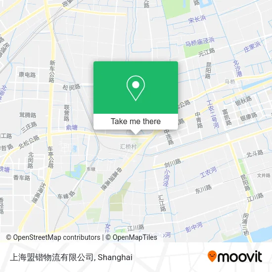 上海盟锴物流有限公司 map