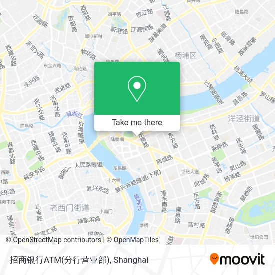 招商银行ATM(分行营业部) map