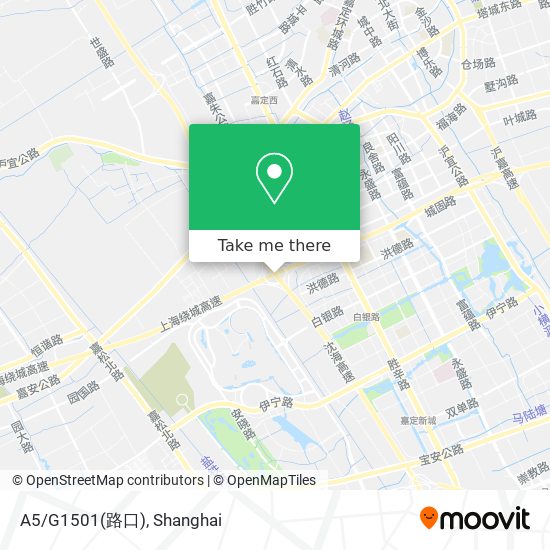 A5/G1501(路口) map